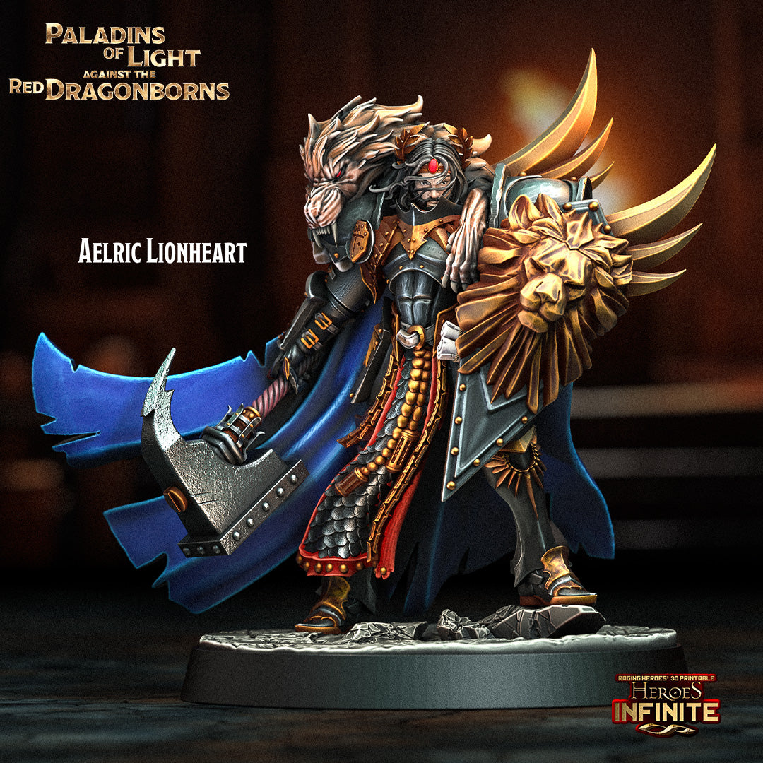 Aelric Lionheart - render