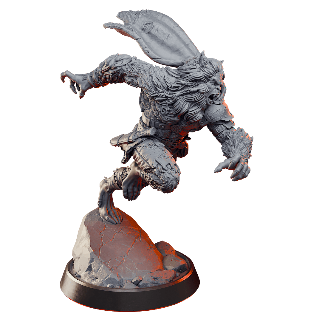 Berserking Wulver - main render